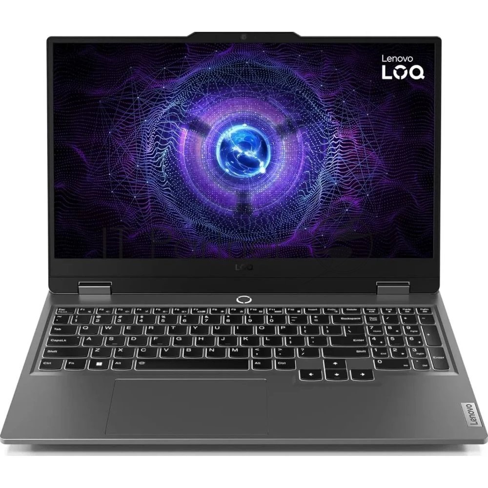 Ноутбук Lenovo LOQ 15IAX9 Intel Core i5 12450HX 2400MHz/15.6"/1920x1080/16Gb/512Gb SSD/NVIDIA GeForce RTX 4060 8Gb/Wi-Fi/Bluetooth/Без ОС (83GS00ENRK) Grey