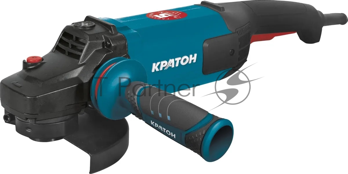 Углошлифовальная машина Кратон Мастер AMGP-3000-230JC 3000Вт 6500об/мин рез.шпин.:M14 d=230мм