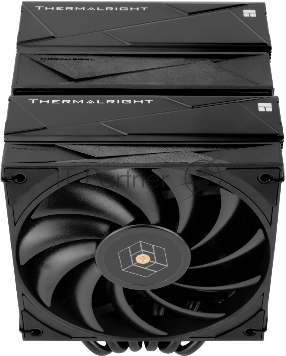 Устройство охлаждения (кулер) Thermalright Royal Knight 120 Soc-AM5/AM4/1200/1700/1851 черный 4-pin 28.4dB Al+Cu Ret (RK120-BL)