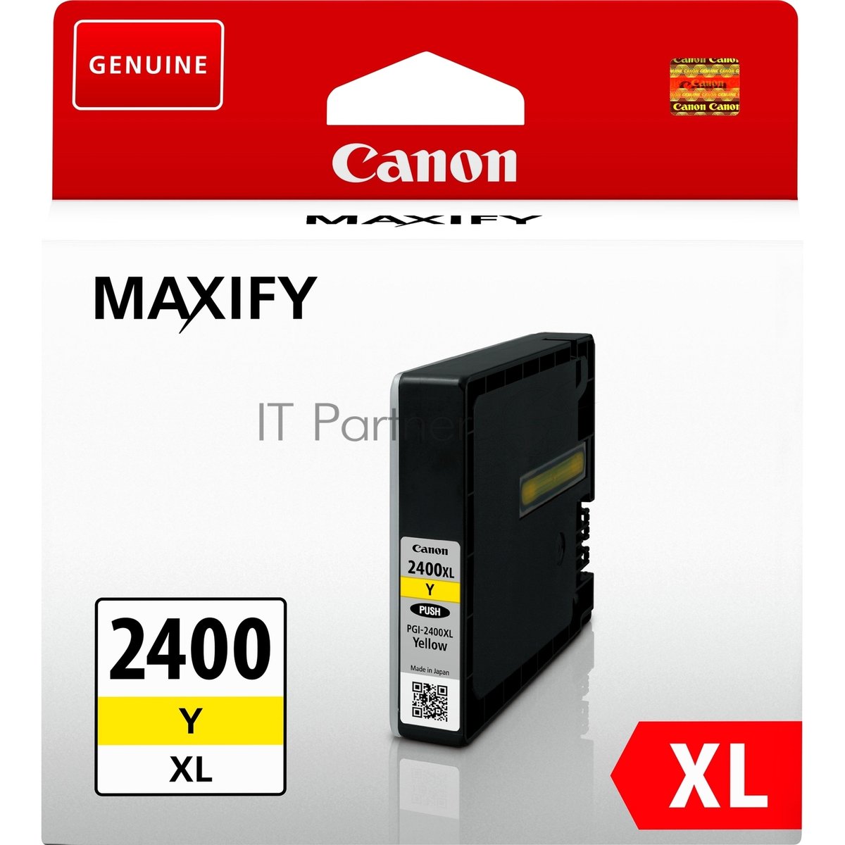 Картридж струйный Canon PGI-2400XL желтый (1520 стр. 19.3 мл) для Canon MAXIFY iВ4140/iB4040/МВ5040/МВ5340