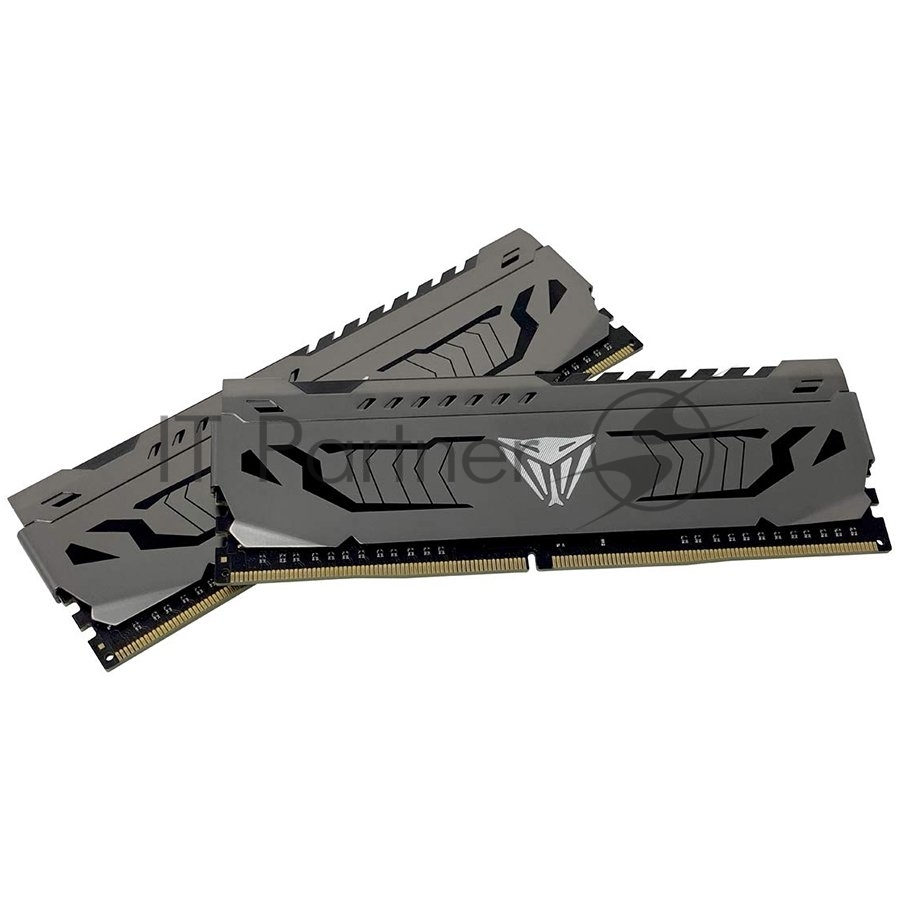Оперативная память Patriot Viper Steel, DDR4, 16GB (2x8 GB), 3200 MHz, CL16, DIMM, радиатор, черный