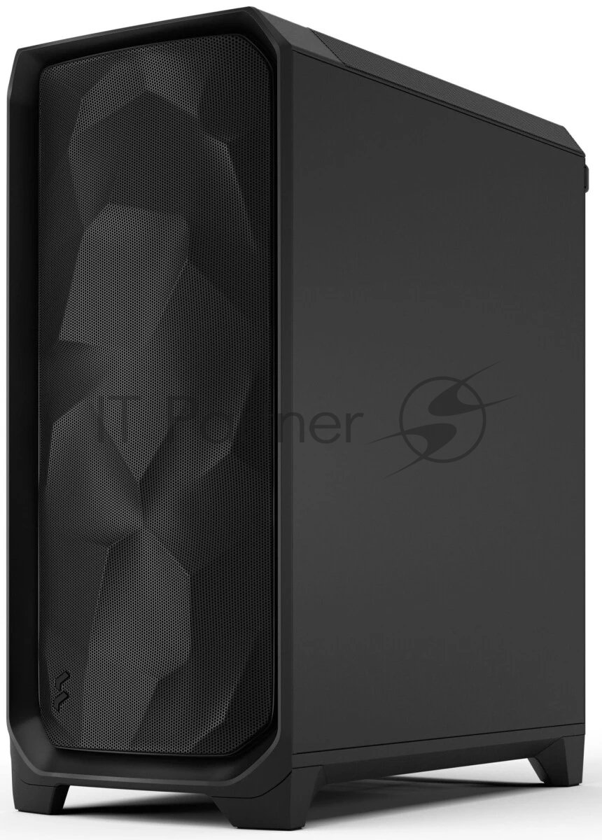 Корпус Fractal Design Meshify 3 Black Solid, Midi-Tower, чёрный, 3 x 140 мм
