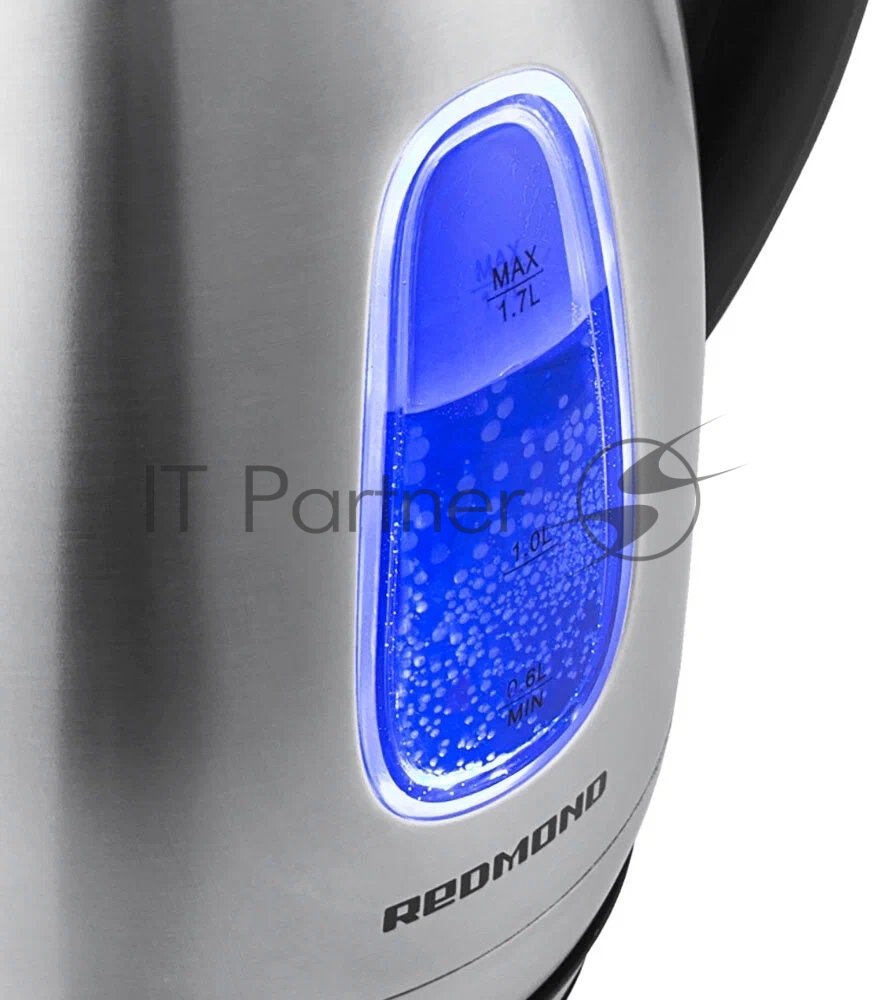 Чайник электрический Redmond RK-M183 1.7л. 2200Вт серебристый (корпус: металл)