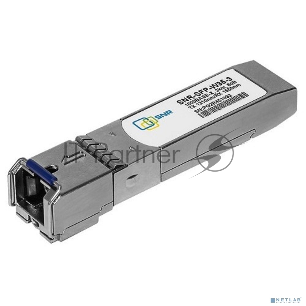 Модуль SNR SFP WDM, дальность до 3км (6dB), 1310нм