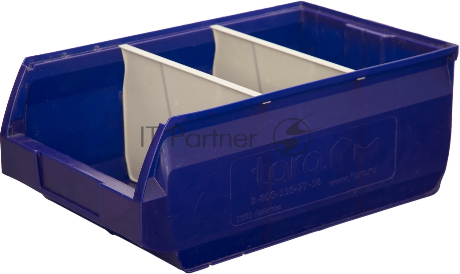 Ящик сплошной ТАРА.РУ Palermo 5005 синий 500х310х200мм PP 10041