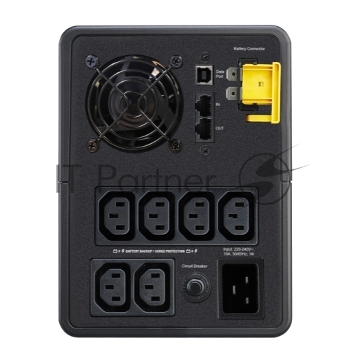 Источник бесперебойного питания APC Back-UPS BX2200MI 1200Вт 2200ВА черный