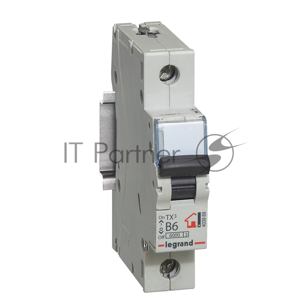 LEGRAND 403969 Выключатель автоматический однополюсный 6А  B  TX3  6кА (403969)