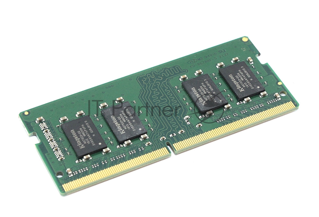 Оперативная память Kingston ValueRAM, DDR4, 8GB (1x8GB), 2400MHz, CL17, SO-DIMM