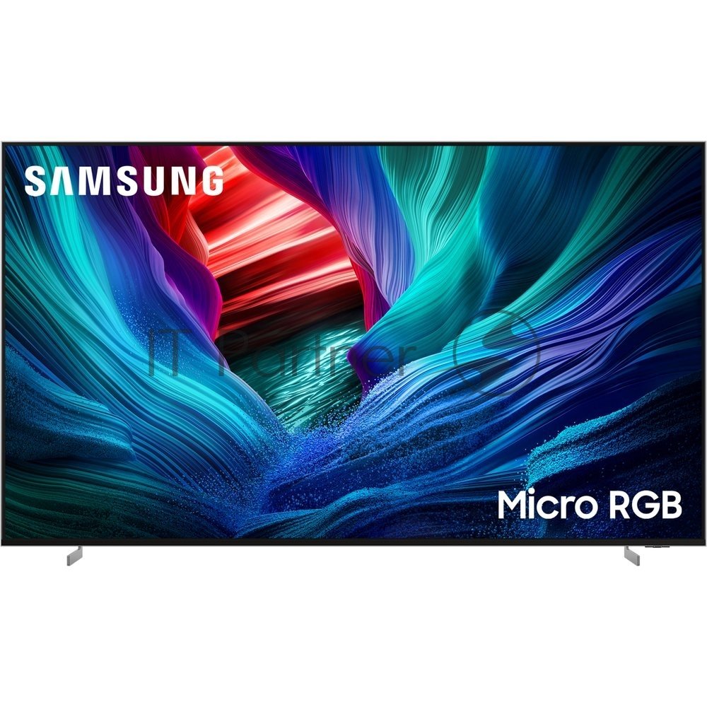 Телевизор Samsung Micro RGB TV MRE115MR95FXRU, 115′, Micro RGB, 4K 3840×2160, 120Hz, Tizen Smart TV, 70W, Tuner (DVB-T2/C/S2, PAL,SECAM), HDMI, USB, CI+,  Wi-Fi, BT, LAN, VESA 1000×600, class B, RGB C