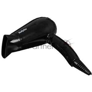 Фен BaByliss 5344E черный, 2000 Вт, компактный