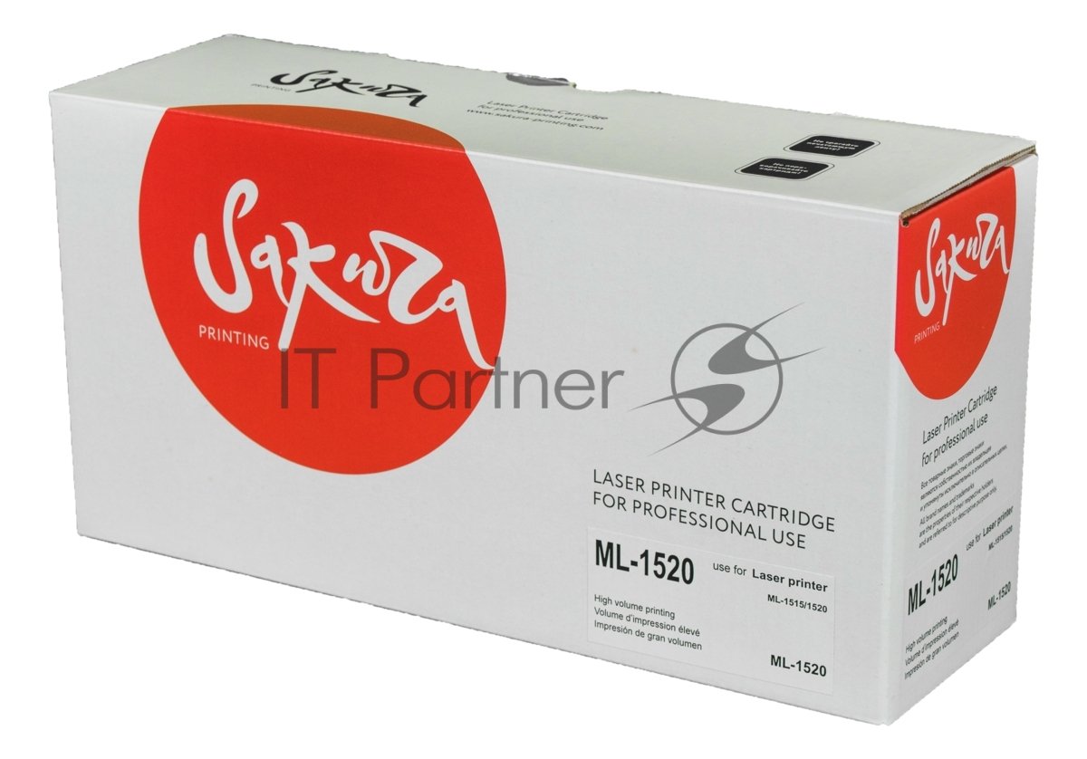 Картридж лазерный SAKURA SAML1520 (ML-1520D3/ML-1520D3/SEE), черный, 3000 страниц