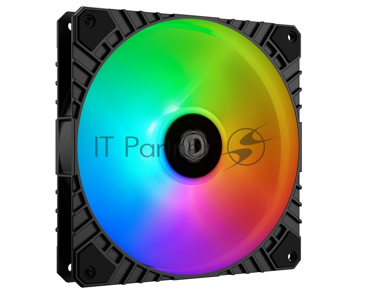 Вентилятор для корпуса ID-Cooling WF-14025-XT ARGB 140х140x25 черный 4-pin 31.2дБ (WF-14025-XT ARGB) Ret