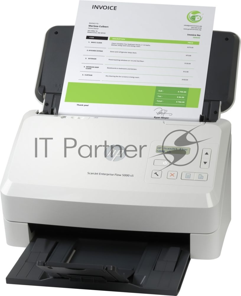 Сканер HP ScanJet Enterprise Flow 5000 s5, 1y warr, (replace L2755A)