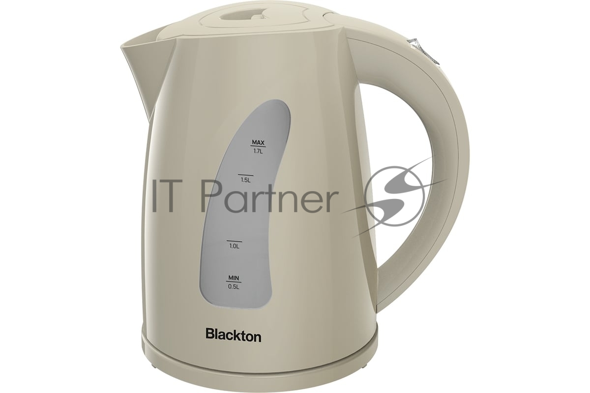 Электрочайник Blackton Bt KT1706P бежевый, 1.7 л, 2200 Вт, скрытый нагревательный элемент