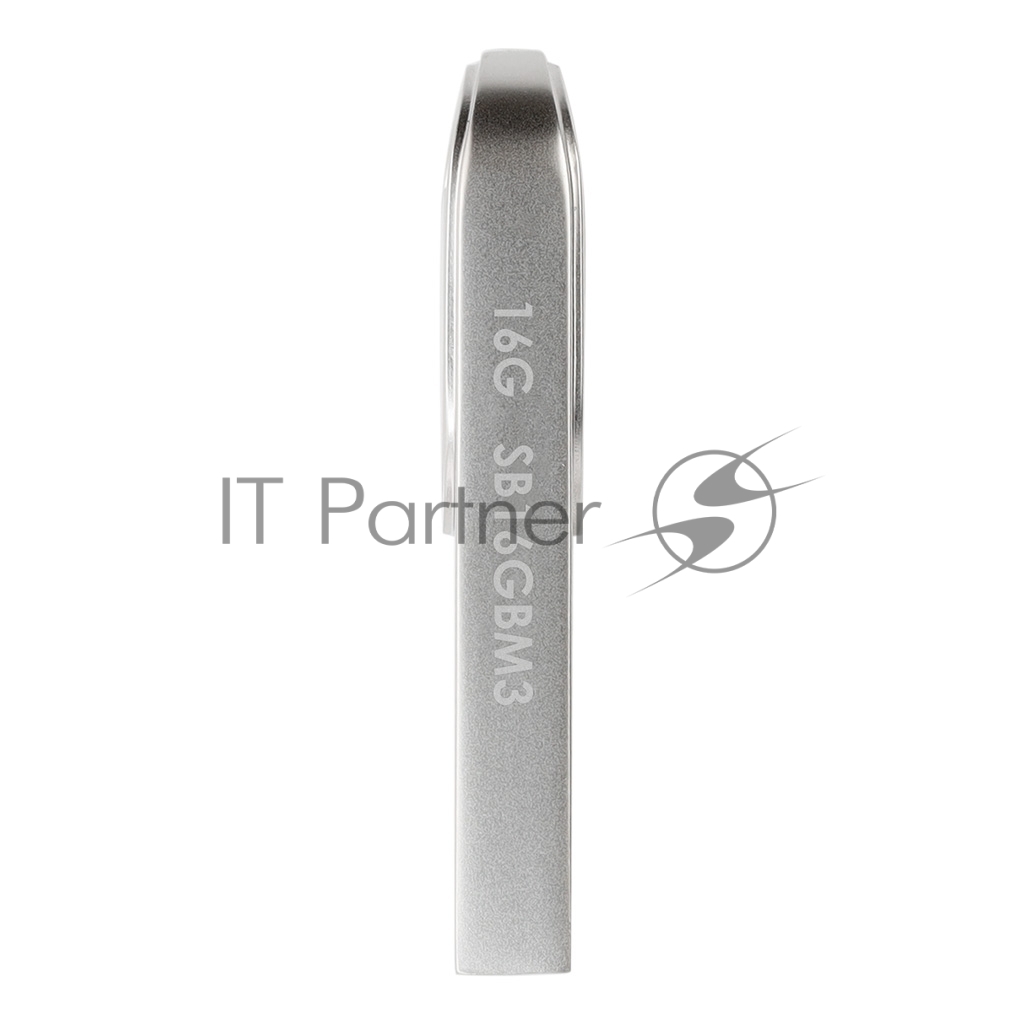 Флешка USB Smartbuy M3 Metal  (SB16GbM3), 16Gb, USB 2.0, R/W 20/10, стальной