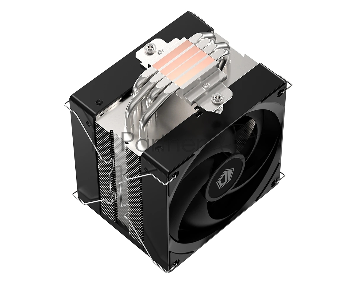 Кулер для процессора ID-COOLING SE-214-XT V2 PLUS черный, алюминий/медь, 2000 об/мин, 27.2 дБ, 4 pin, 220 Вт, высота 150 мм