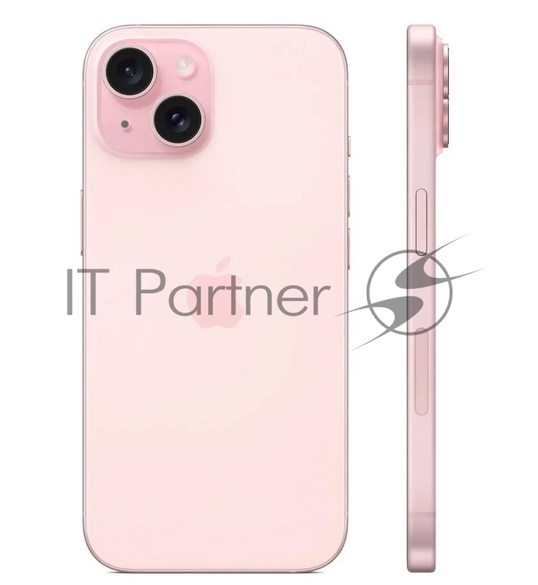 Смартфон Apple iPhone 15, 6/128Gb, розовый