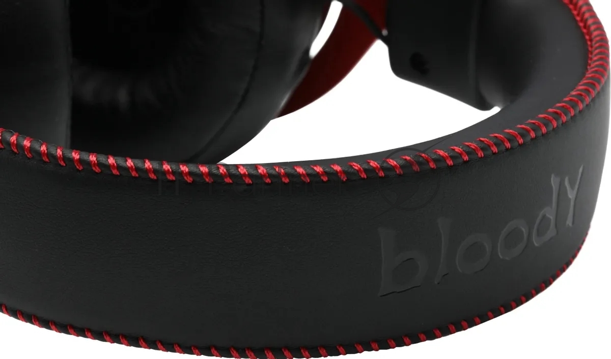 Гарнитура Bloody M590i Sports красный-чёрный, проводная, USB
