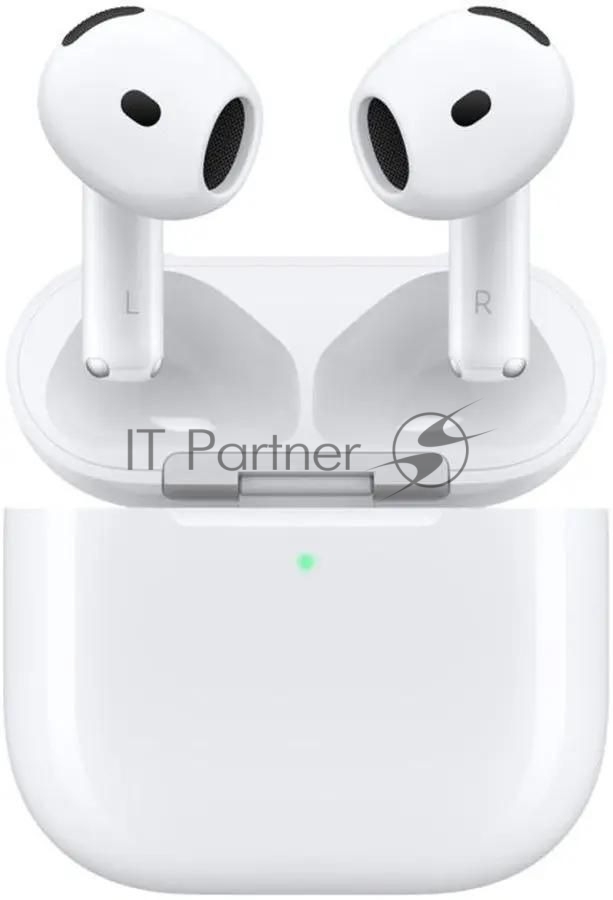 Гарнитура вкладыши Apple A3055 A3056 A3059 AirPods 4 ANC белый