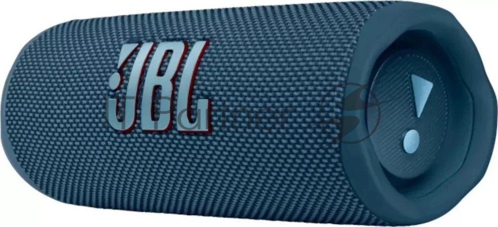 Портативная акустика JBL Flip 6 синий, Bluetooth 5.1, время воспроизведения 12 ч, емкость аккумулятора 4800 mAh, время заряда 2,5 ч, синий