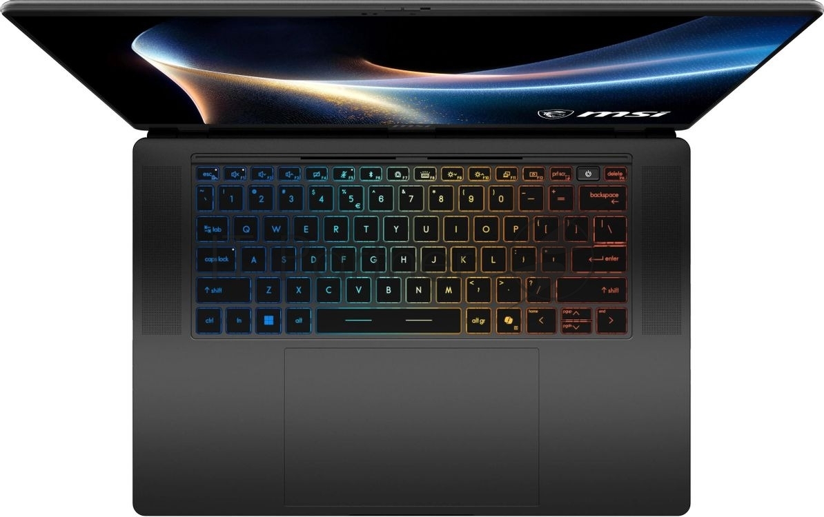 Ноутбук MSI Stealth 16 AI+ B3WI-012RU/16"/OLED/Intel Core Ultra 9 386H/32Gb/1Tb SSD/NVIDIA GeForce RTX5080 16Gb/Windows 11 Home/черный/1.99kg