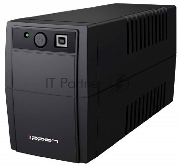 Интерактивный ИБП IPPON BACK BASIC 850 (480Вт/850ВА) 1-фазное входное напряжение, выходная мощность 850 ВА / 480 Вт, выходных разъемов: 2, разъемов с питанием от батареи: 2, интерфейсы: USB, время зарядки 6 ч.