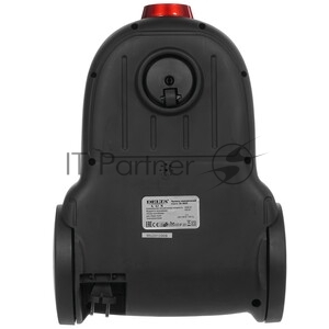 Пылесос Delta LUX DL-0836 красный, 450/2600 Вт, уборка сухая, пылесборник контейнер 2 л