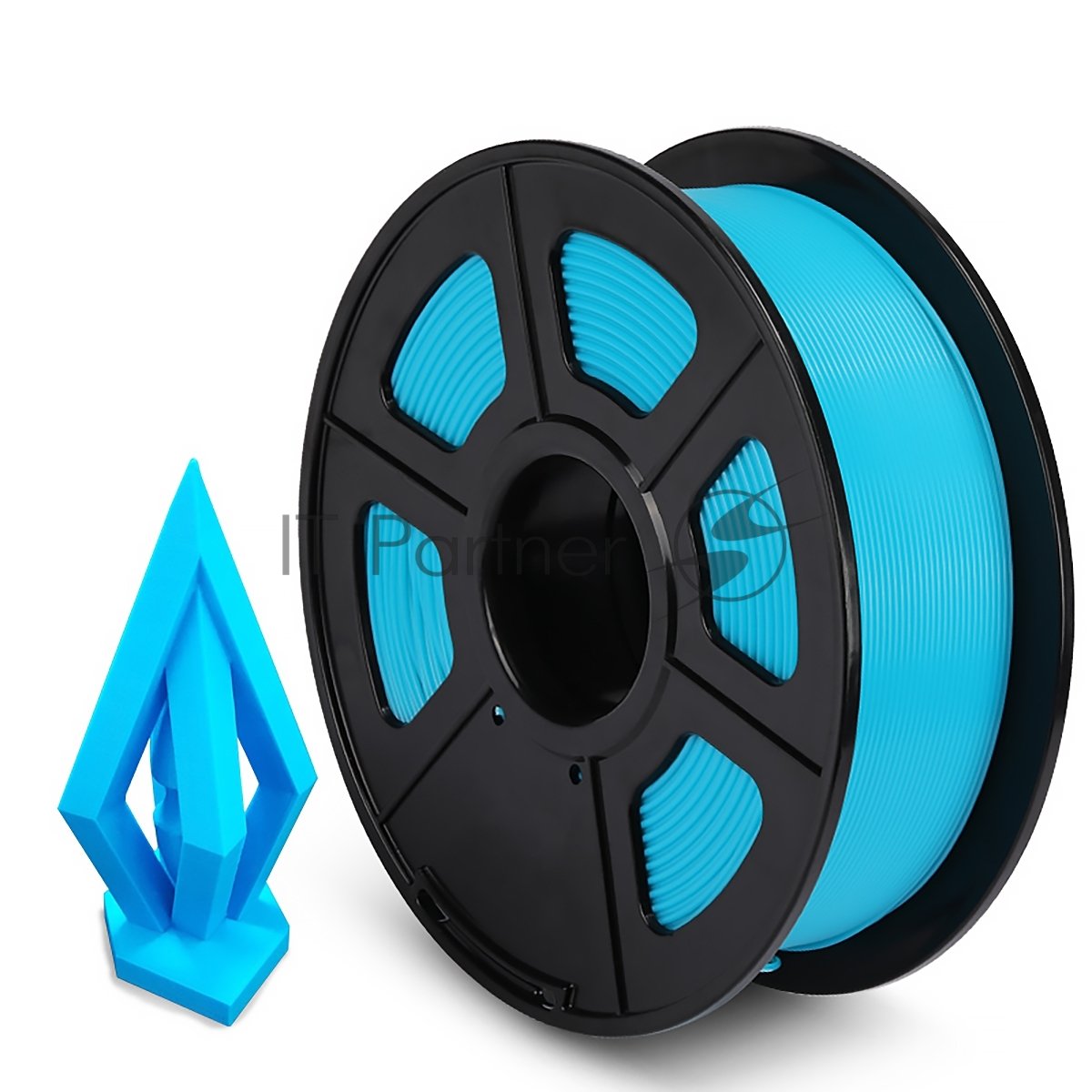 Филамент NV Print NV-3D-PLA-P-CYAN, PLA+, 1.75 мм, 1 кг, Cyan