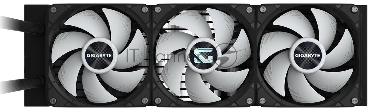 Жидкостная система охлаждения GIGABYTE Gaming GME 360 ARGB черный, алюминий/медь, 2200 об/мин, 35.8 дБ, 4 pin