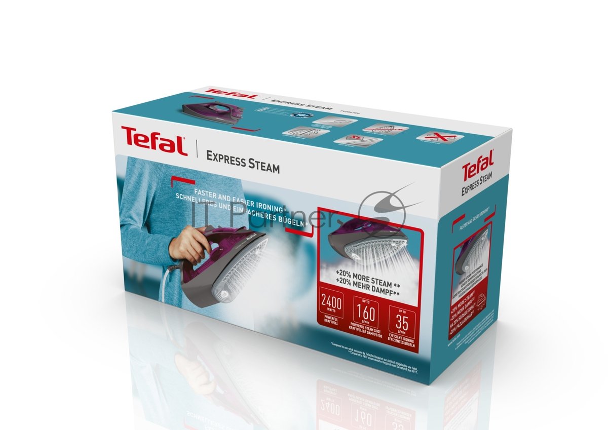 Утюг Tefal FV2847E0 Express Steam фиолетовый