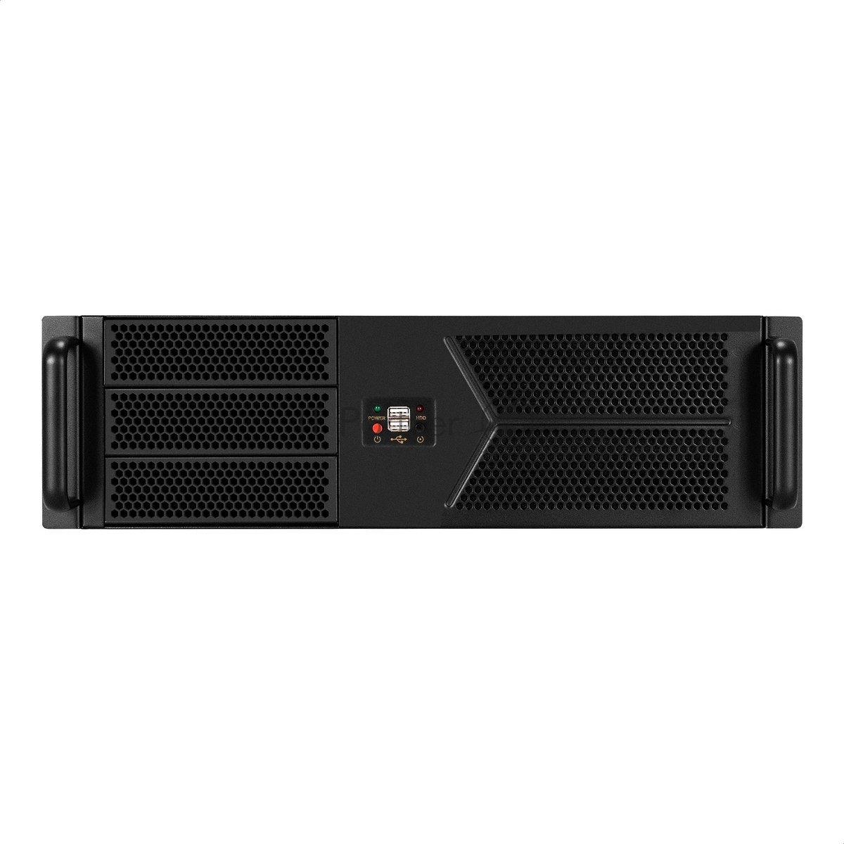 Серверный корпус ExeGate Pro 3U400-07 (RM 19", высота 3U, глубина 400, БП 1200ADS, 2*USB)