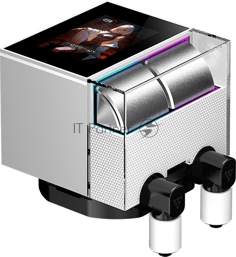 Система водяного охлаждения PcCooler DS360 Display ARGB Soc-AM5/AM4/1200/1700/1851 белый 4-pin 39.8dB Al LCD 310W Ret (DS360-WHAWXY-GL)