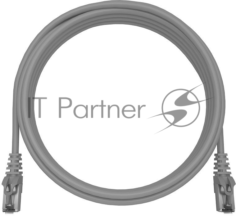 Патч-корд NTSS NTSS-PC-FTP-RJ45-5e-0.5-LSZH-GY NTSS-PC-FTP-RJ45-5E-0.5-LSZH FTP RJ-45 вил.-вилка RJ-45 cat.5e 0.5м серый LSZH (уп.:1шт) 26AWG
