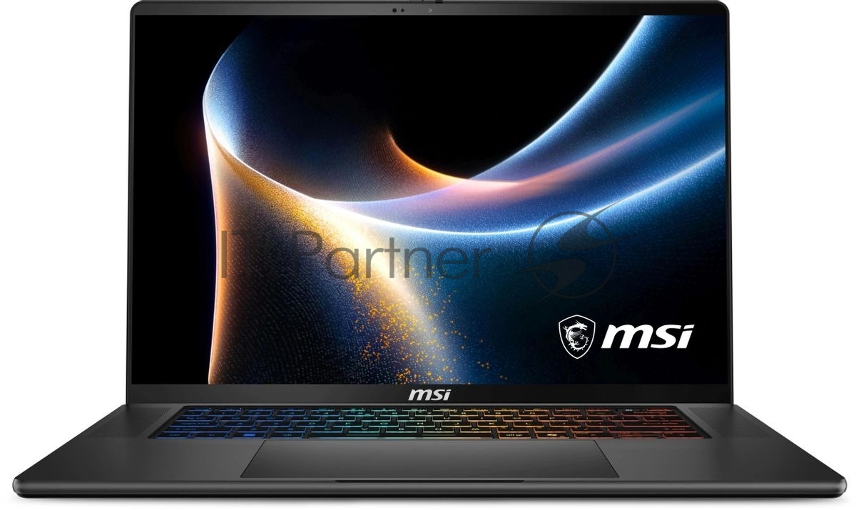Ноутбук MSI Stealth 16 AI+ B3WI-012RU/16"/OLED/Intel Core Ultra 9 386H/32Gb/1Tb SSD/NVIDIA GeForce RTX5080 16Gb/Windows 11 Home/черный/1.99kg