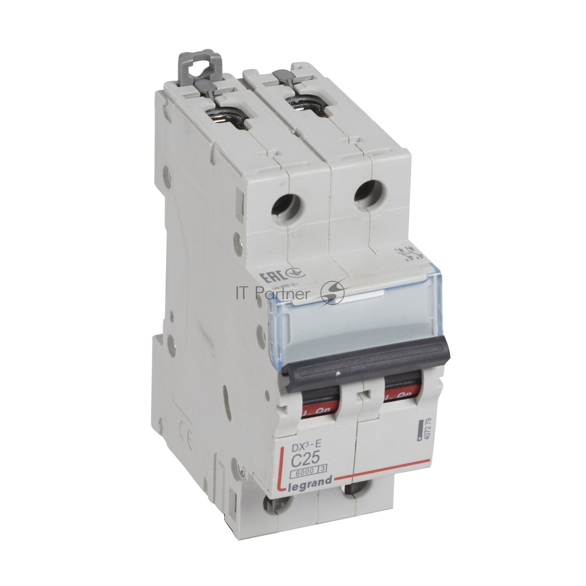 Выключатель Legrand 407279, автоматический 2P, 25А, C, 6кА