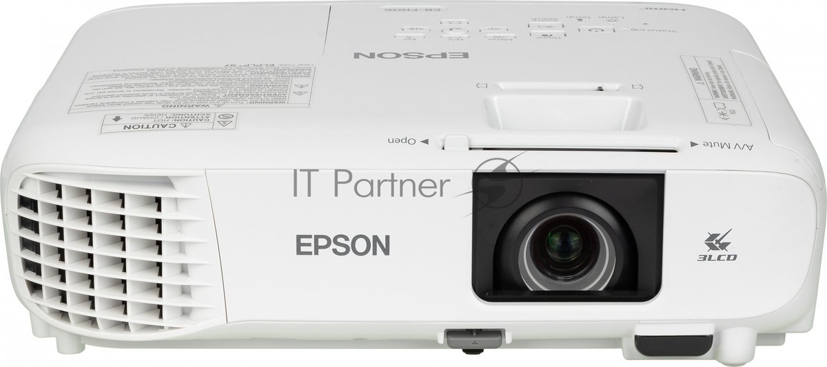 Проектор Epson EB-FH06 белый (LCD, 1920×1080, 3500Lm, 16000:1, 2.7 kg) (V11H974040)