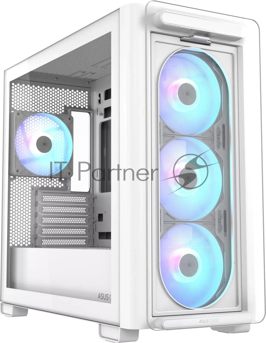 90DC00K3-B19010 ASUS Корпус для ПК ASUS A23 PLUS  TG ARGB WHITE