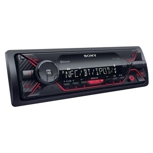 Автомагнитола Sony DSX-A410BT, 1 DIN, Bluetooth, USB Type-A, AUX, съёмная панель