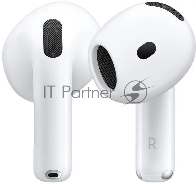 Гарнитура вкладыши Apple A3055 A3056 A3059 AirPods 4 ANC белый