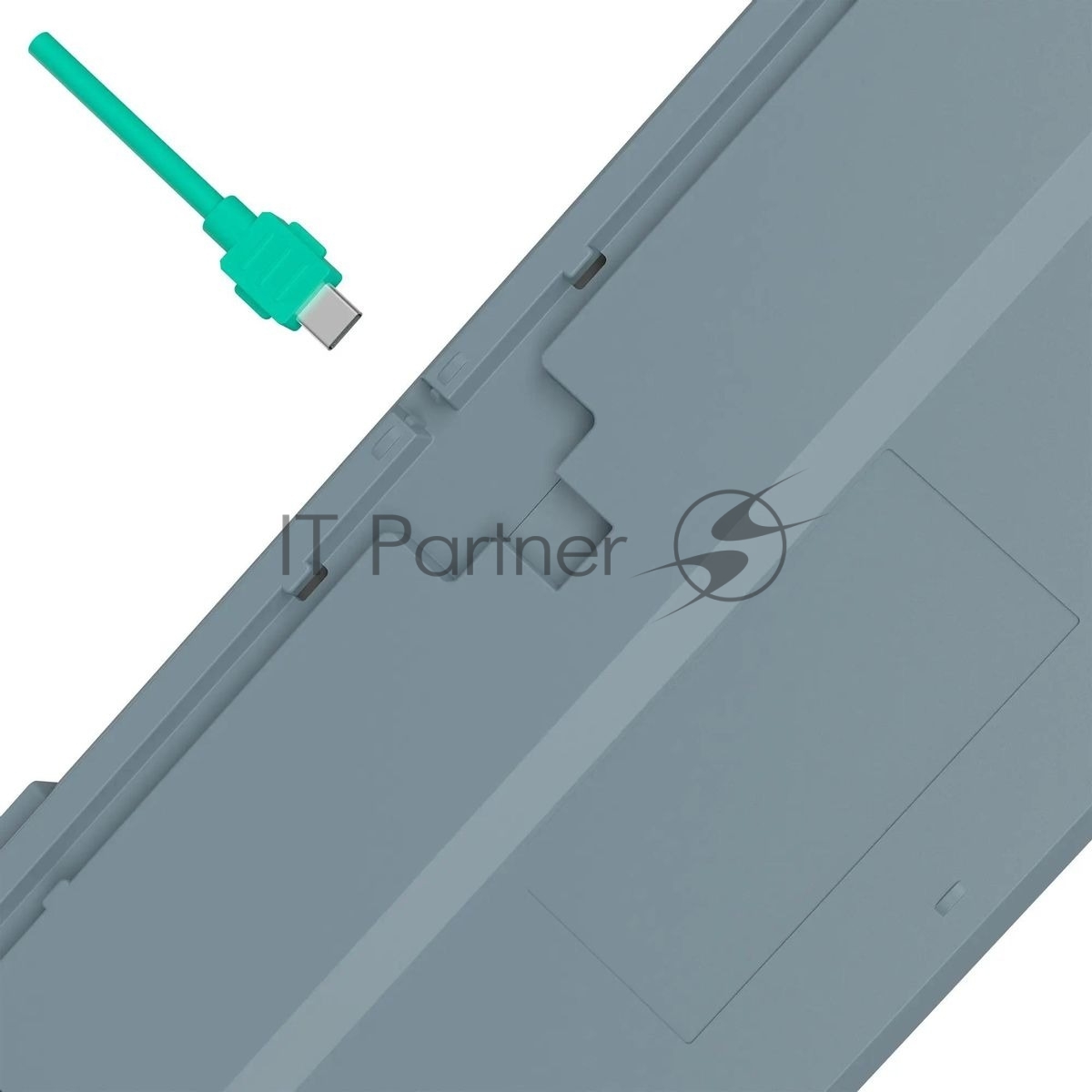 Клавиатура проводная A4Tech Bloody S87 Energy USB серый/зеленый