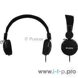 Наушники SVEN AP-320M черный микрофон