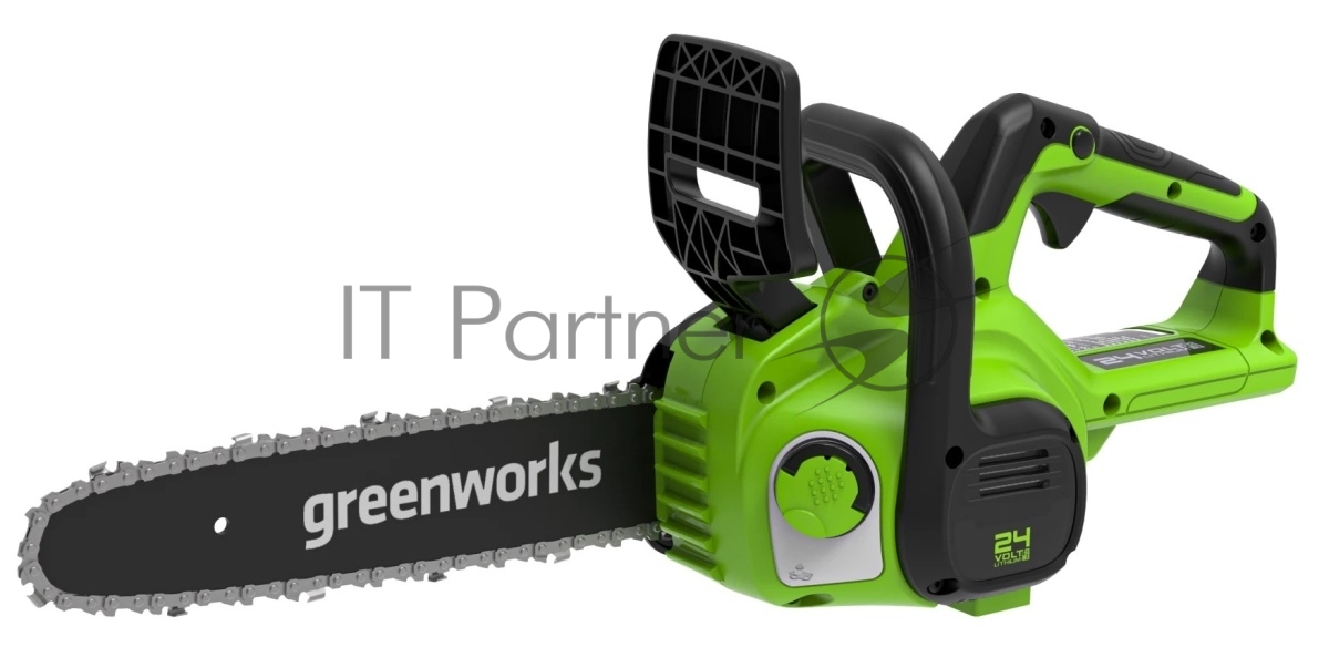 Цепная пила Greenworks G24CS25 аккум. 600Вт 0.8л.с. дл.шины:10" (25cm) 1аккум. 8Ач ЗУ (2007707UH)