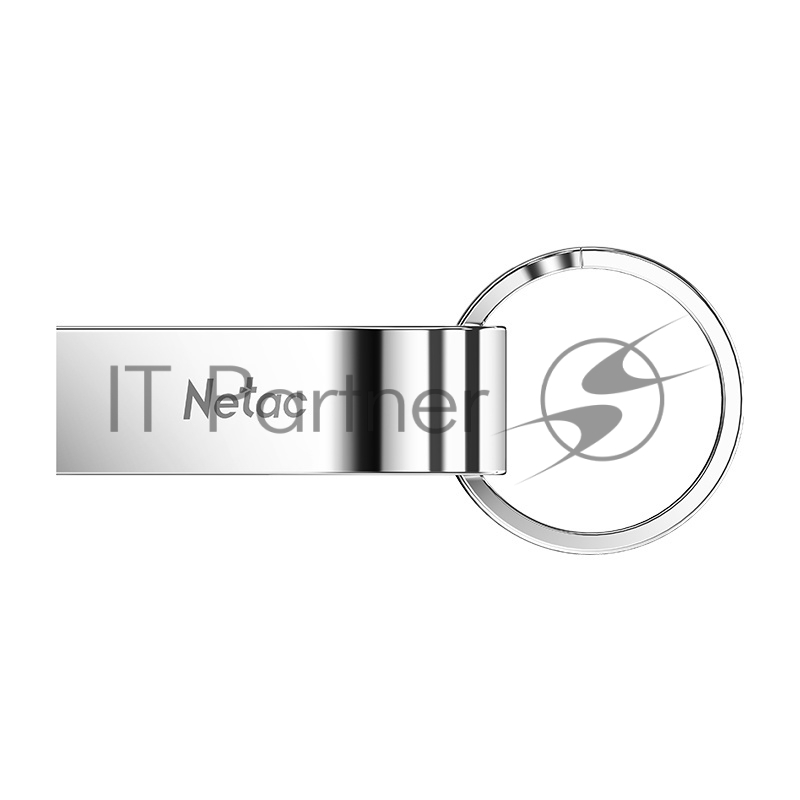 <112737> Флешка . 4Gb Netac U275 USB2.0, с кольцом, металлическая [NT03U275N-004G-20SL]