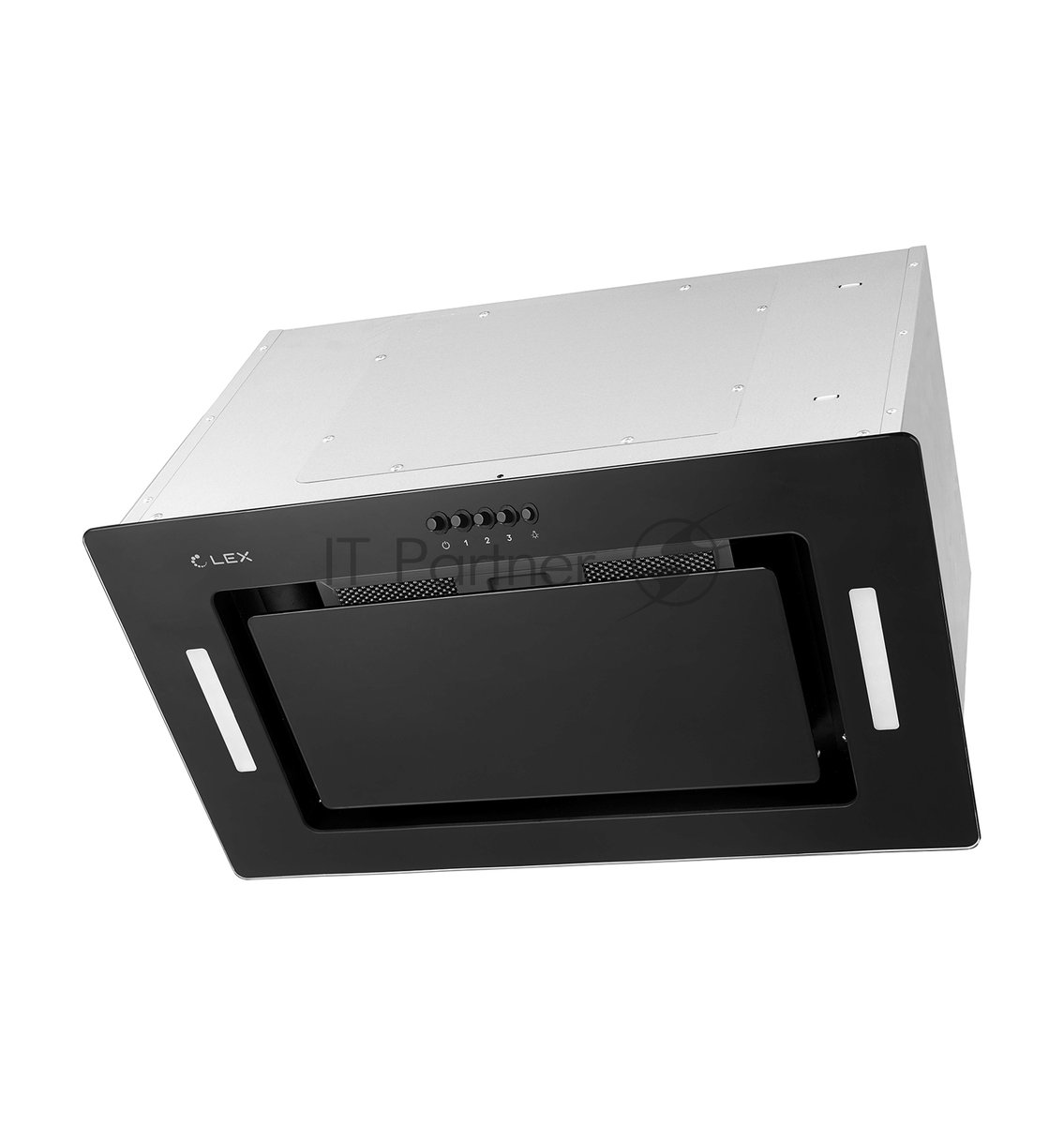 Вытяжка LEX CHTI000359, встраиваемая, 850 м³/ч, черная