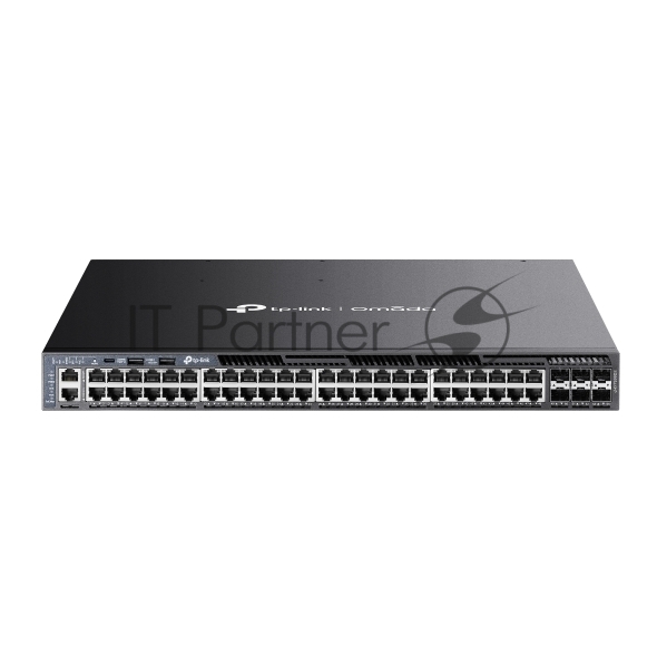 TP-Link SG6654XHP Стекируемый управляемый коммутатор 3-го уровня Omada с 48 гигабитными портами PoE+ и 6 портами SFP+