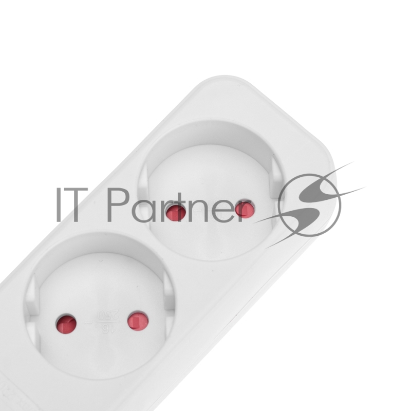 Rexant 13-4006 Удлинитель STANDARD 3 гнезда, 1,5м, 2х1,0мм?, б/з, белый