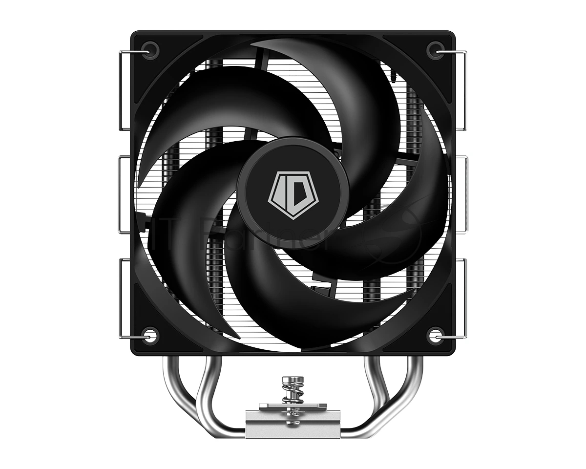 Кулер для процессора ID-COOLING SE-214-XT V2 PLUS черный, алюминий/медь, 2000 об/мин, 27.2 дБ, 4 pin, 220 Вт, высота 150 мм