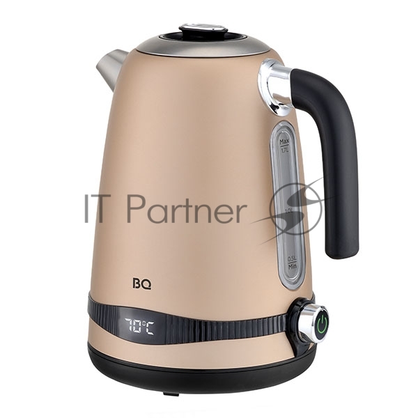 Чайник электрический BQ KT1724SW Beige, 2200 Вт, 1.7 л