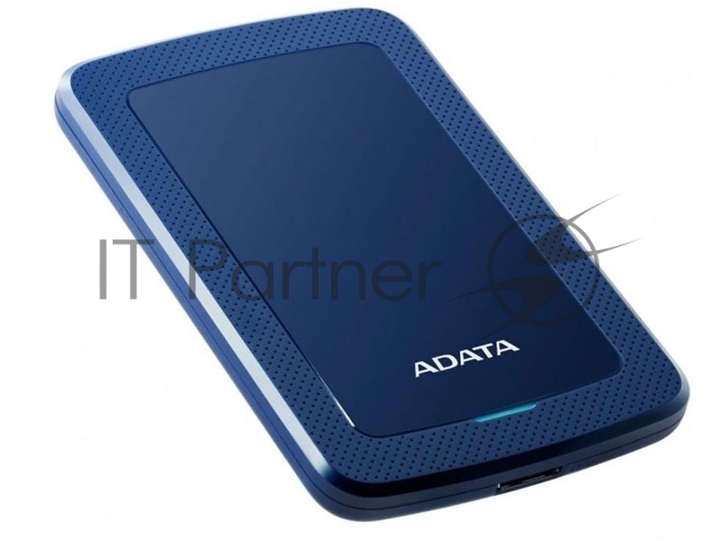 Внешний диск HDD ADATA - HV300, 1 ТБ, 2.5", USB Type A, Питание по USB, синий, AHV300-1TU31-CBL