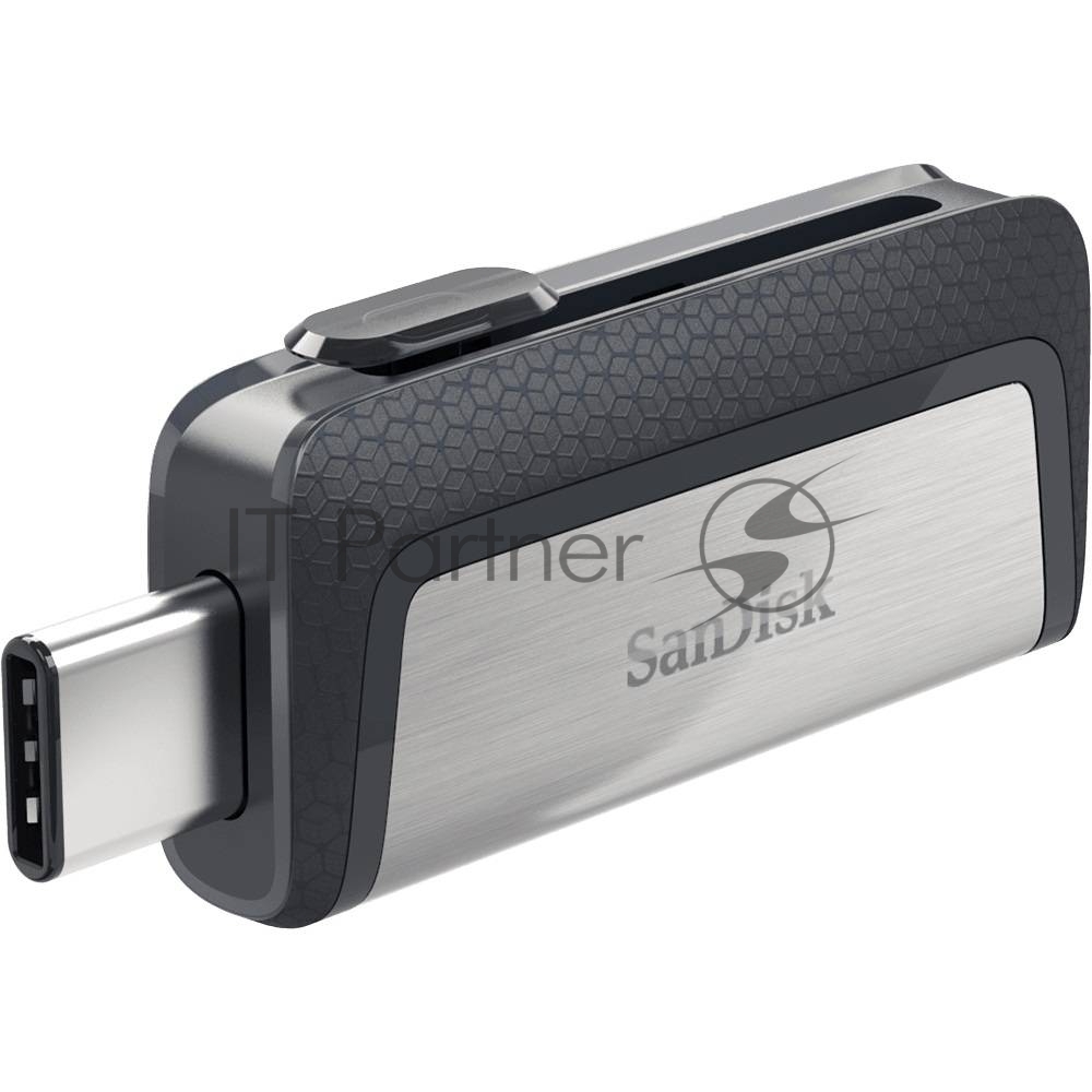 Флешка USB Sandisk 64Gb Ultra Dual SDDDC2-064G-G46 USB 3.0 серый/узор